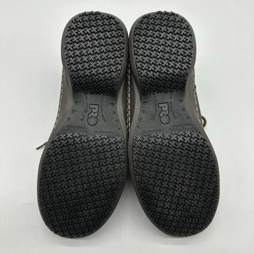 Timberland Pro Gladstone Leather Oxford Steel Toe Work Shoes Men's Size 12 Wide